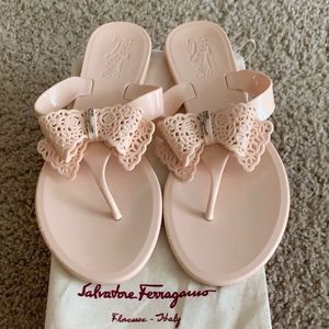 Ferragamo Nude Sandals